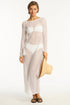 Sea Level Surf Mesh Long Dress